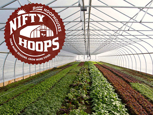 Nifty Hoops 30’ Gothic Hoophouse Get Colorful